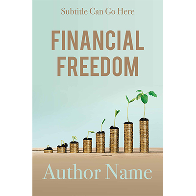 financial freedom, money matters, premade ebook cover
