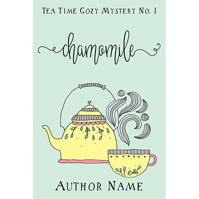 Tea Cozy Mystery Premade Cover Set