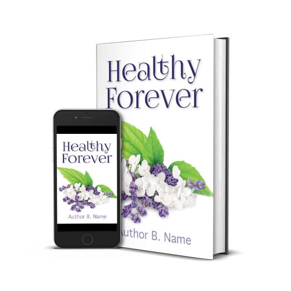 healthy concept nonfiction book cover premade for sale