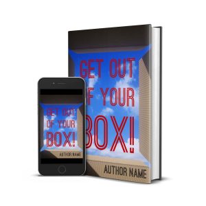 out of the box concept nonfiction premade book cover for sale