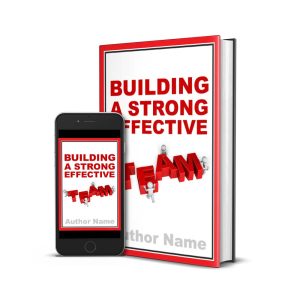 teambuilding leadership concept nonfiction book cover premade for sale