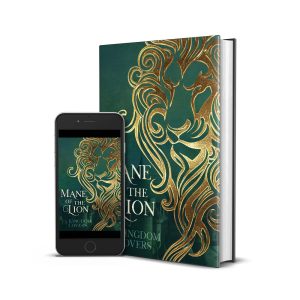fantasy premade book cover for sale lion