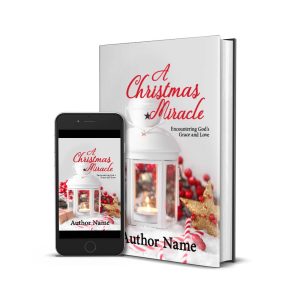 premade nonfiction book cover for sale christmas